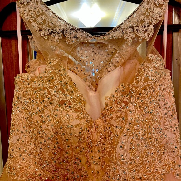 Formal mini dress worn one time. - Picture 1 of 4